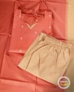 Elegant Raw Silk Salwar Set