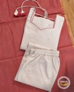 Peach & Lavender Elegance Raw Silk Set 1